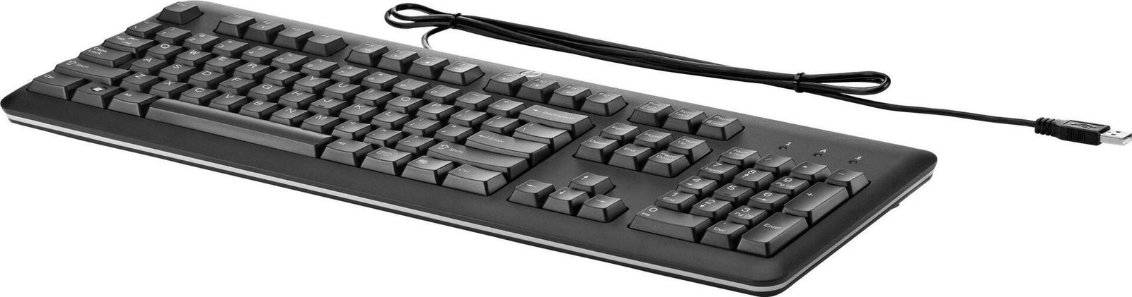 HP USB-toetsenbord voor computer, Volledige grootte, Zwart