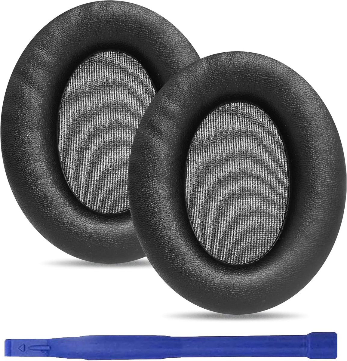 Eiwit lederen oorkussens voor Cloud II, Cloud III, Cloud Flight, CloudX, Cloud, Cloud Alpha en Cloud Core headsets, zwart