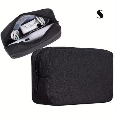Travel Electronics And Cable Management Hub small Black
