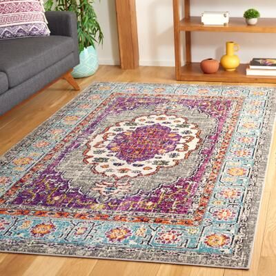 SAFAVIEH Monaco Bertfriede Distressed Boho Rug