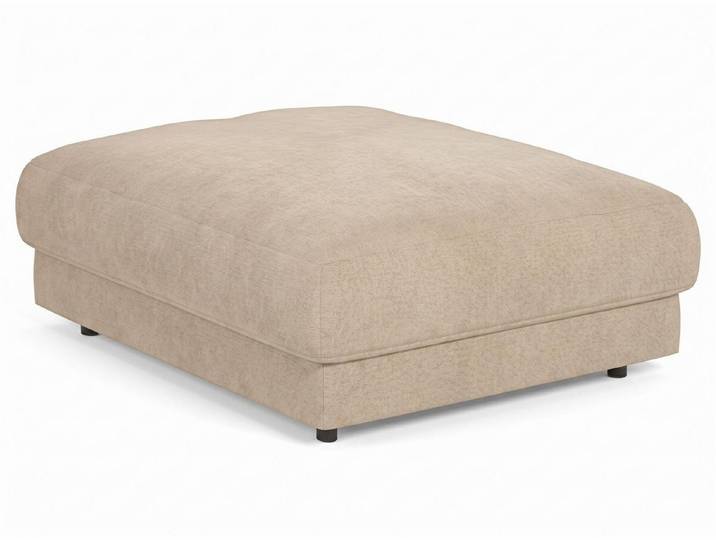 JVmoebel Hocker Beiger Hocker Weicher Stoff für das Wohnzimmer, Made in Europa