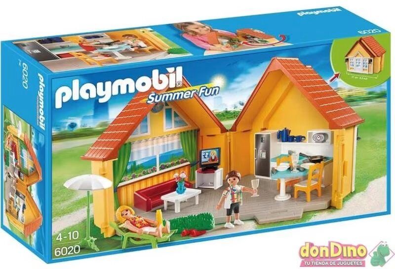 Playmobil Casa De Campo Maletín 826657 Amarillo Talla Única Niño