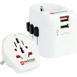 Skross, Reiseadapter, World Adapter Pro Light USB - World