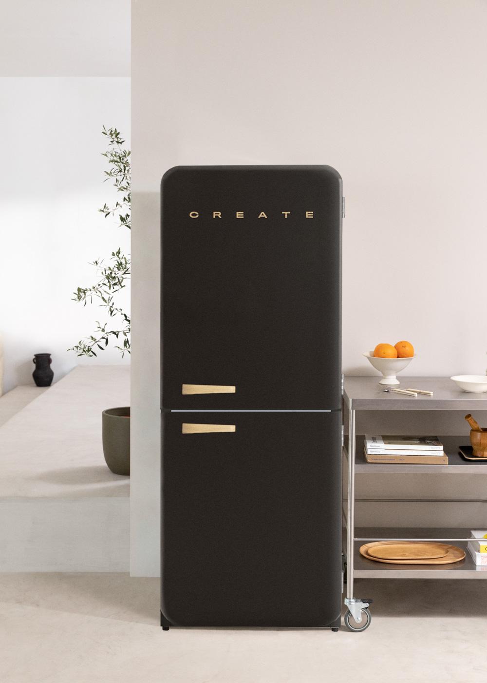 CREATE - FRIDGE RETRO COMBI 401L - Retro-Stil Kombikühlschrank