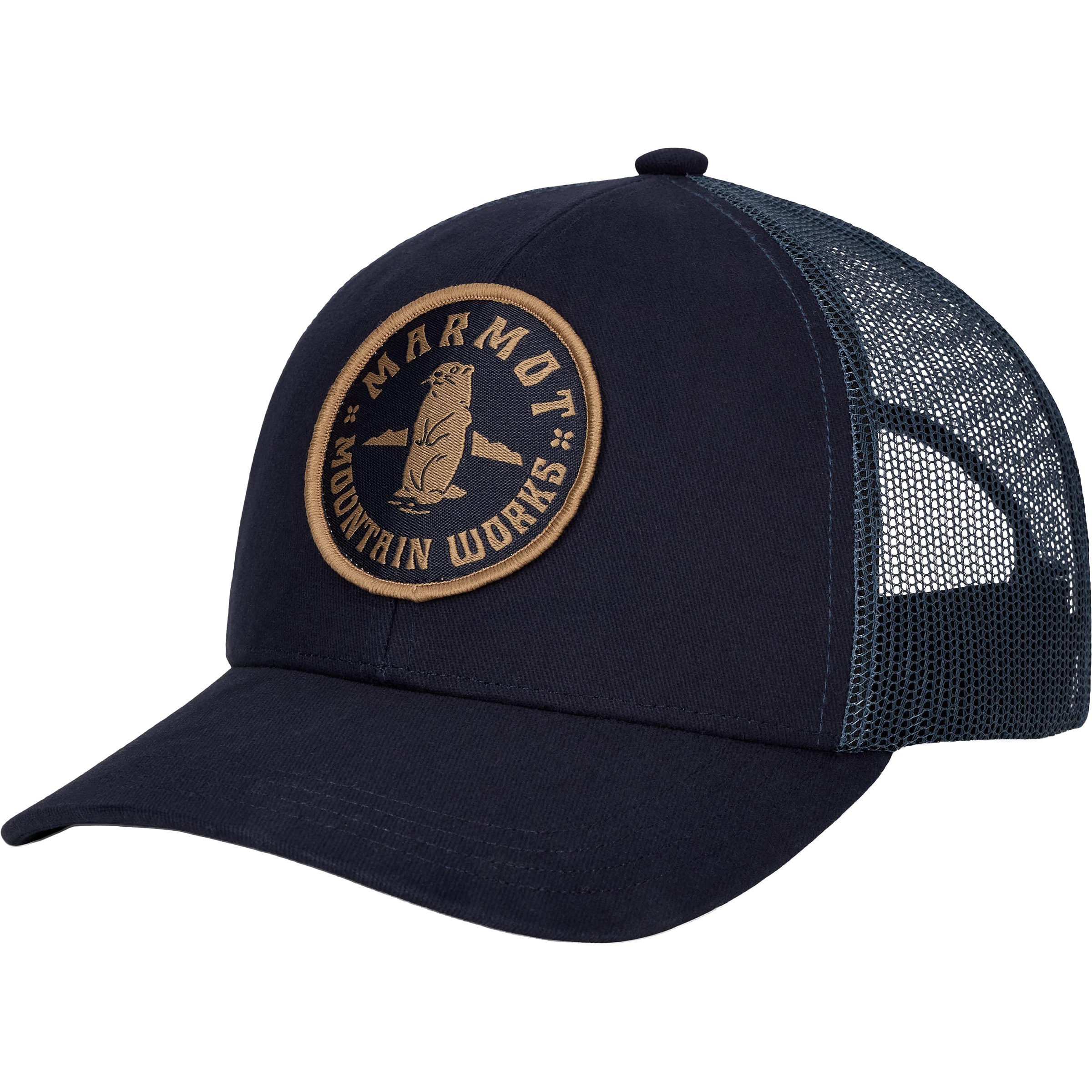 Marmot Retro Trucker Cap Basecaps blau Lifestyle Atmungsaktiv