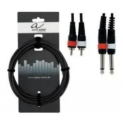 Stereo-Kabel Chinch-Klinke 6m