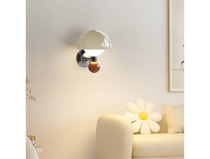 Applique murale pour chambre à coucher, nouveau couloir, chambre d'enfant, bureau, salon, Protection des yeux, champignon, lumière d'ambiance créative, 2025