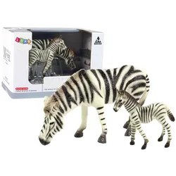 2er-Set Figuren Zebra mit Jungtier Serie Tiere der Welt