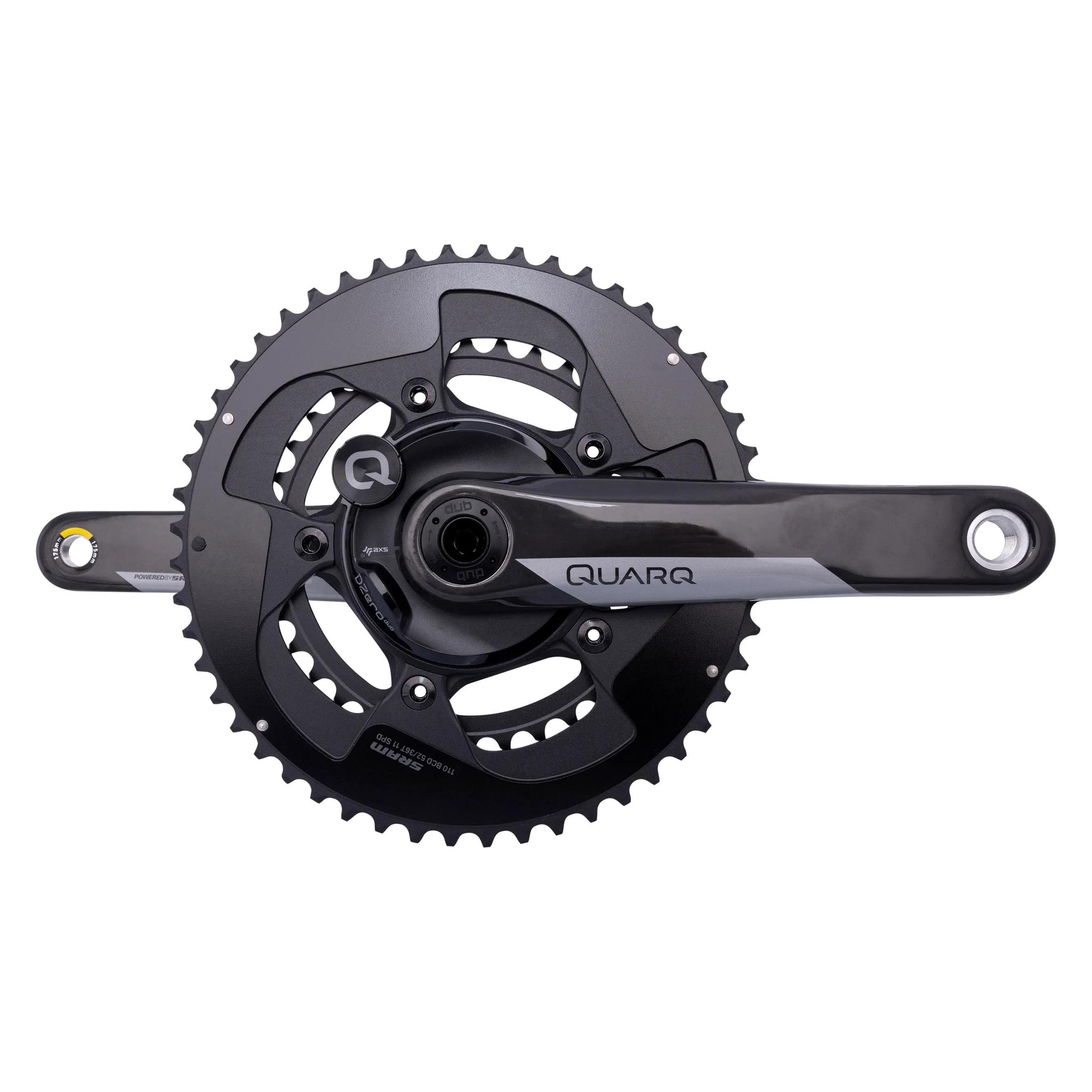 Quarq Power Meter Crankset DZero Road 2x10/11 DUB (175 mm) (00.3018.291.175)