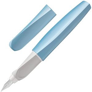 Pelikan Füller Twist eco Blue, P457, Feder M, Links- & Rechtshänder, aus Kunststoff, mattblau