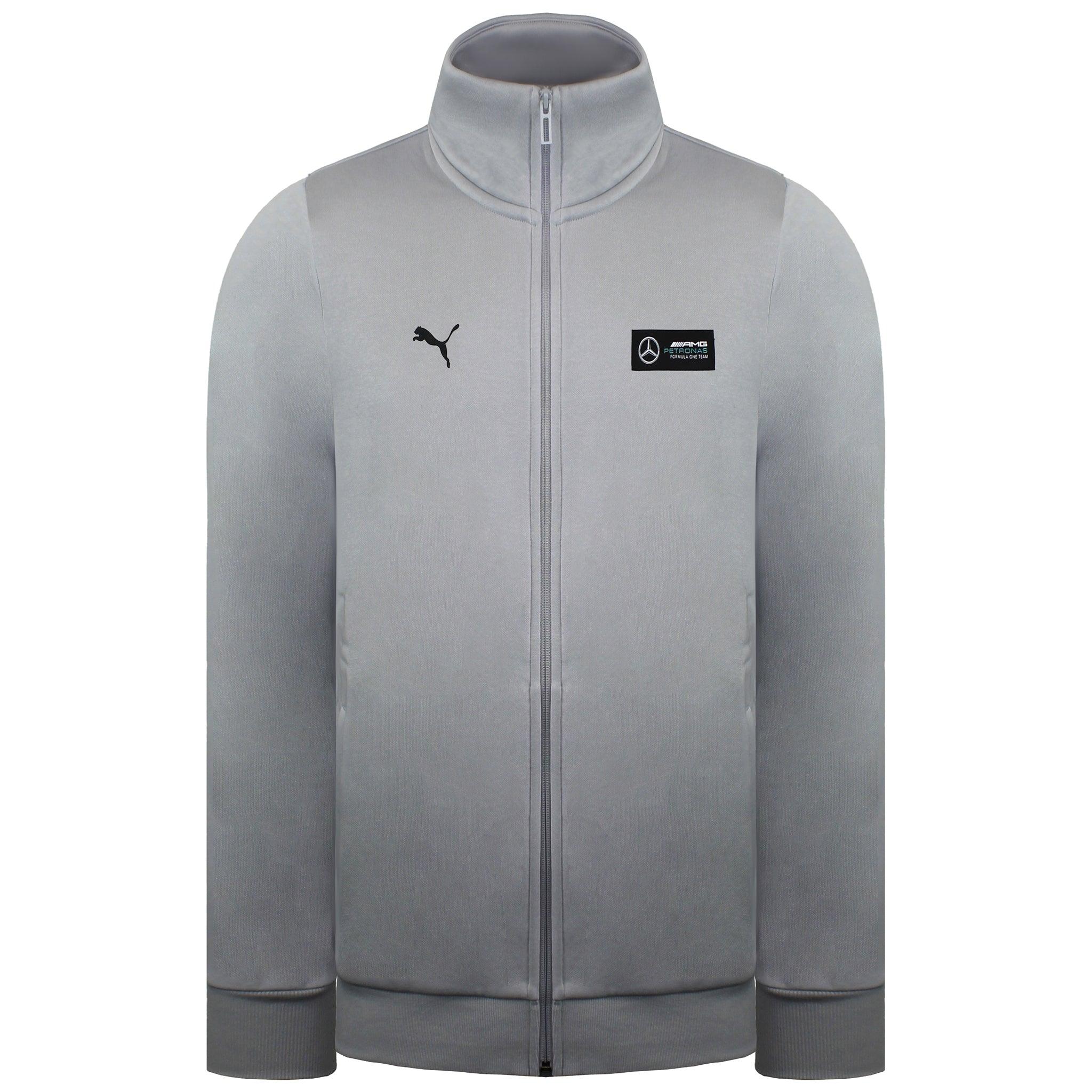 Puma Mercedes-AMG Petronas Herren-Trainingsjacke, Grau