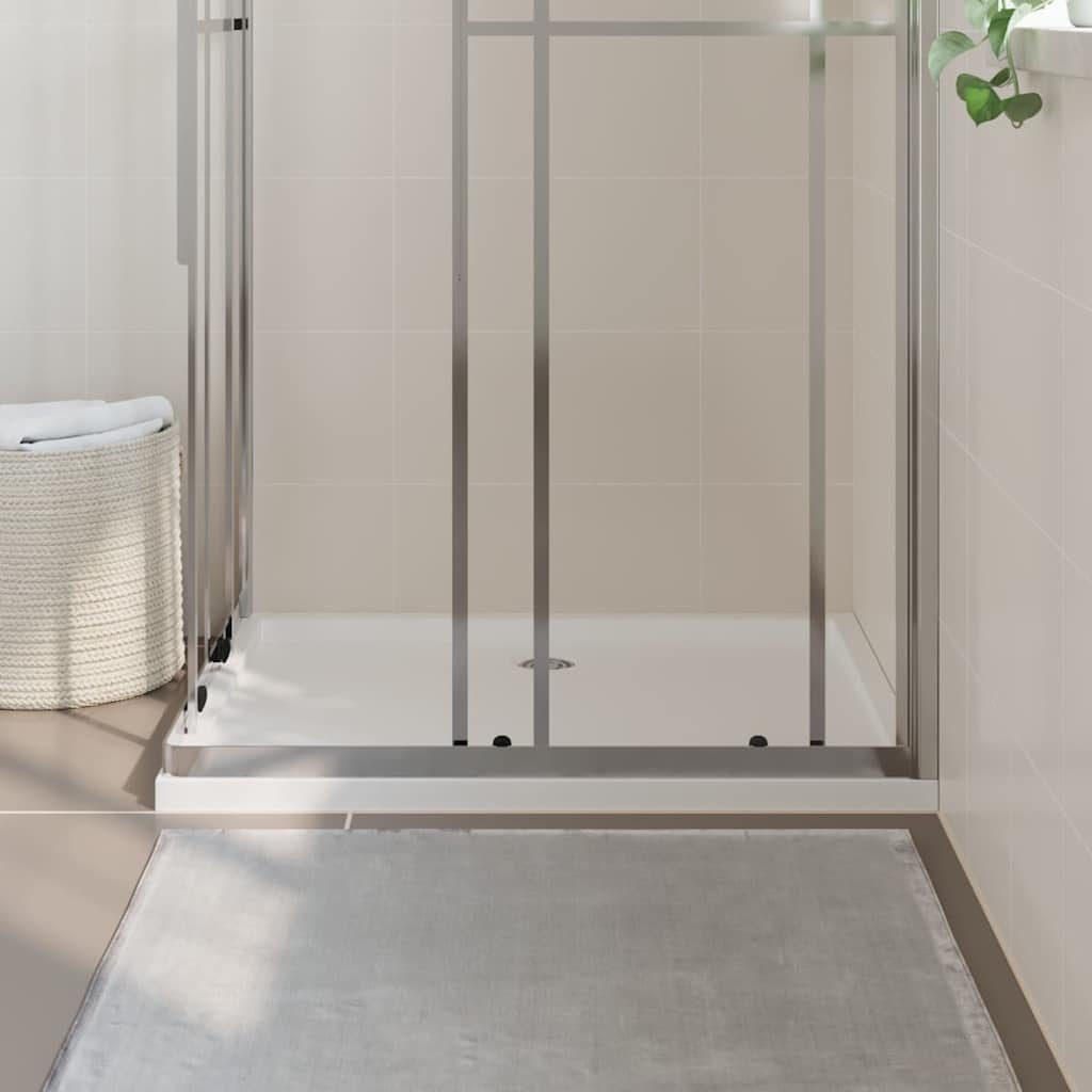 vidaXL Receveur de douche rectangulaire ABS 80x100 cm