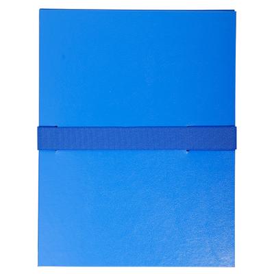Exacompta Dokumentenmappe mit Balacroneinband, mit Klettverschlussband, 24x32cm für DIN A4