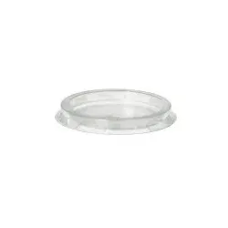 Starpak 50 Deckel für Portionsbecher, PP rund Ø 4,6 cm transparent