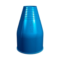 Waterproof Silikon Armmanschetten - Größe: Small - Farbe: blau