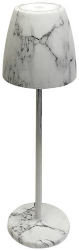 Megatron TAVOLA MT68056 Akku-Tischlampe LED 2W Marmor-Grau