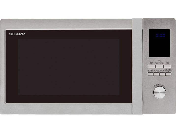 Sharp R-982 STWE - Combi-magnetron - vrijstaand - RVS