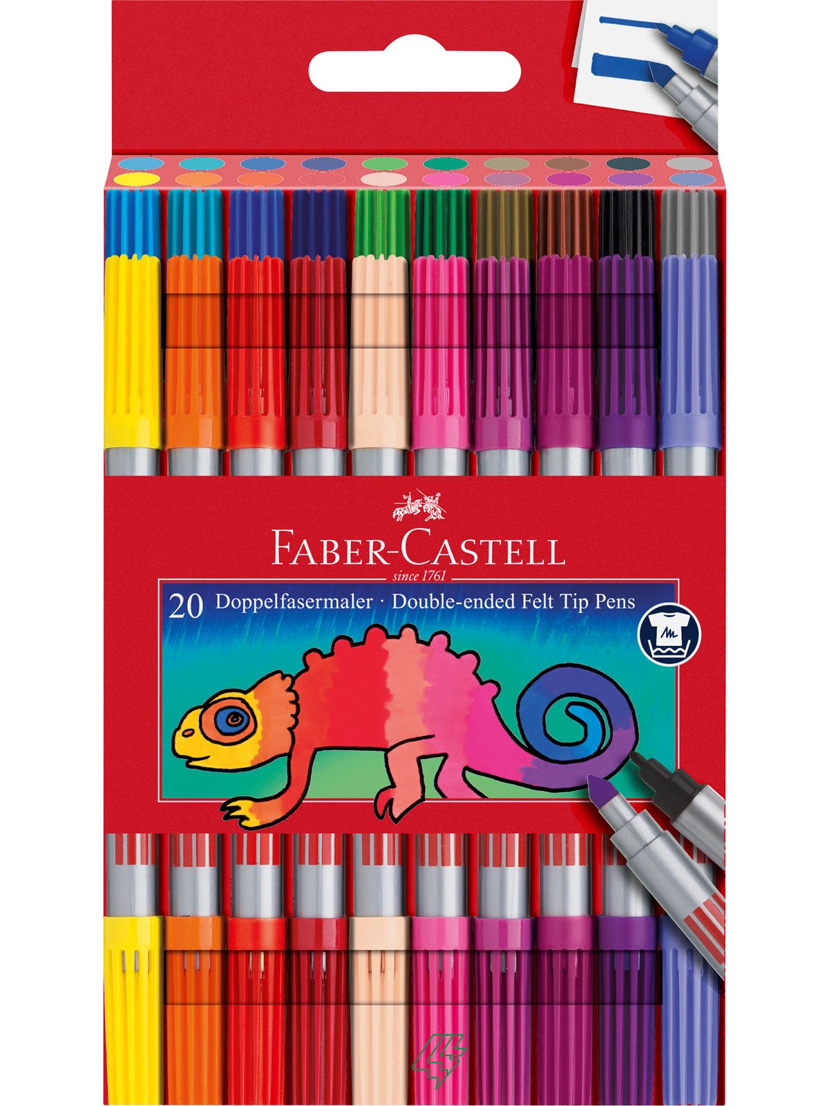 Faber-Castell Doppelfasermaler 20er Etui