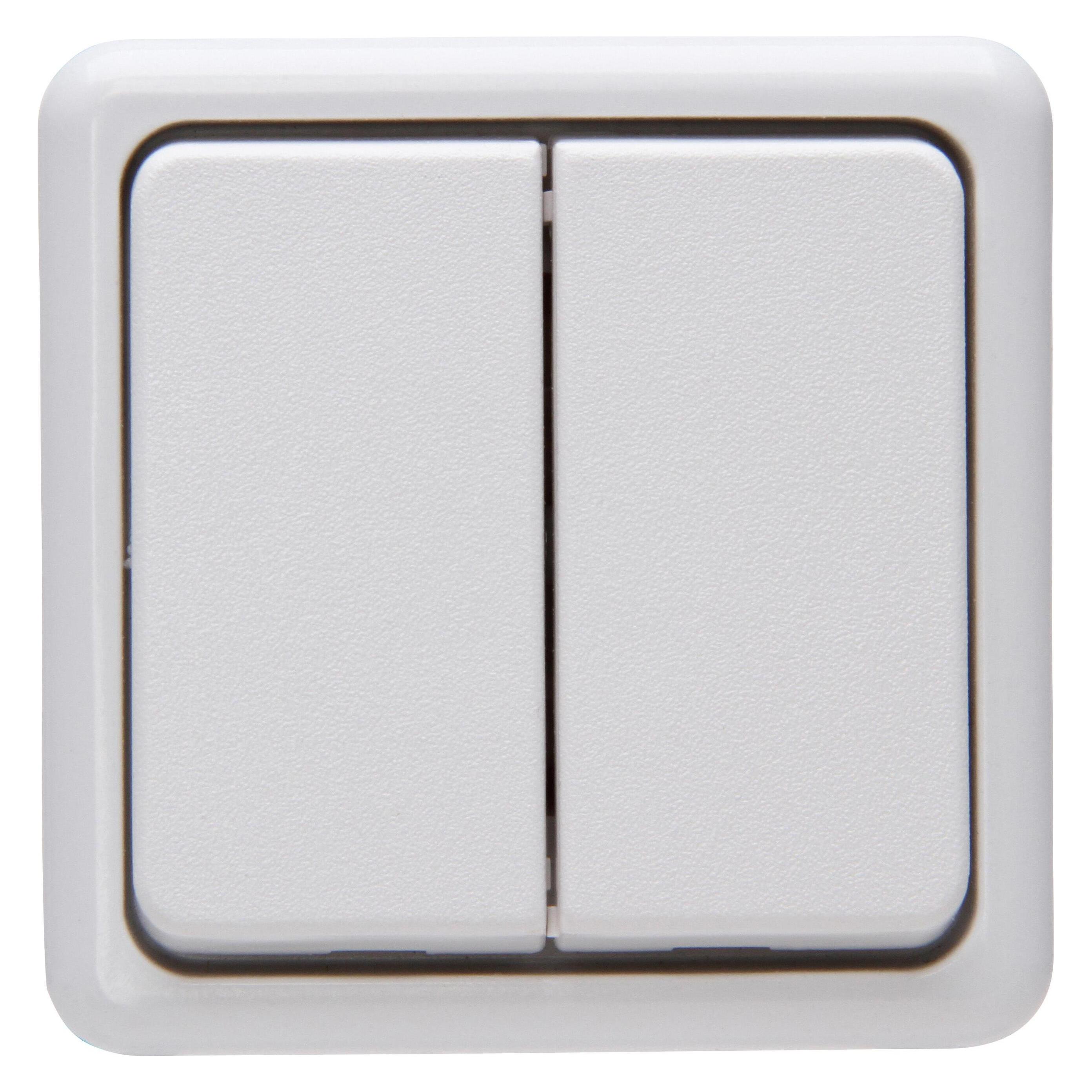 Kopp STANDARD - Serienschalter, Farbe: arktisweiss (513502002)