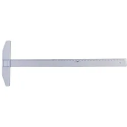 M R Reißschiene 75 cm grau