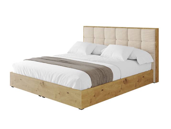 Polsterbett ENZO2 180x200 cm Beige - Poso 105