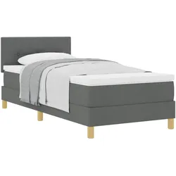 vidaXL, Boxspringbett, Bettmatratze (90 x 190 cm)