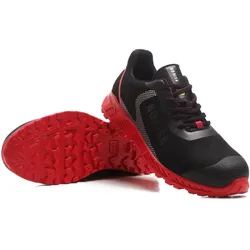 Sicherheitshalbschuhe S3 "RED SPIDER" - 39 - schwarz