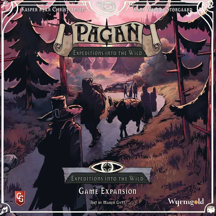 Pagan: Expeditions into the Wild Board Game by Capstone Games - Deduction, Investigation, and Opposing Agendas