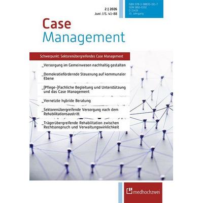 Case Management Ausgabe 2/2026, Geheftet von , Medhochzwei Verlag, 978-3-9880019-1-7