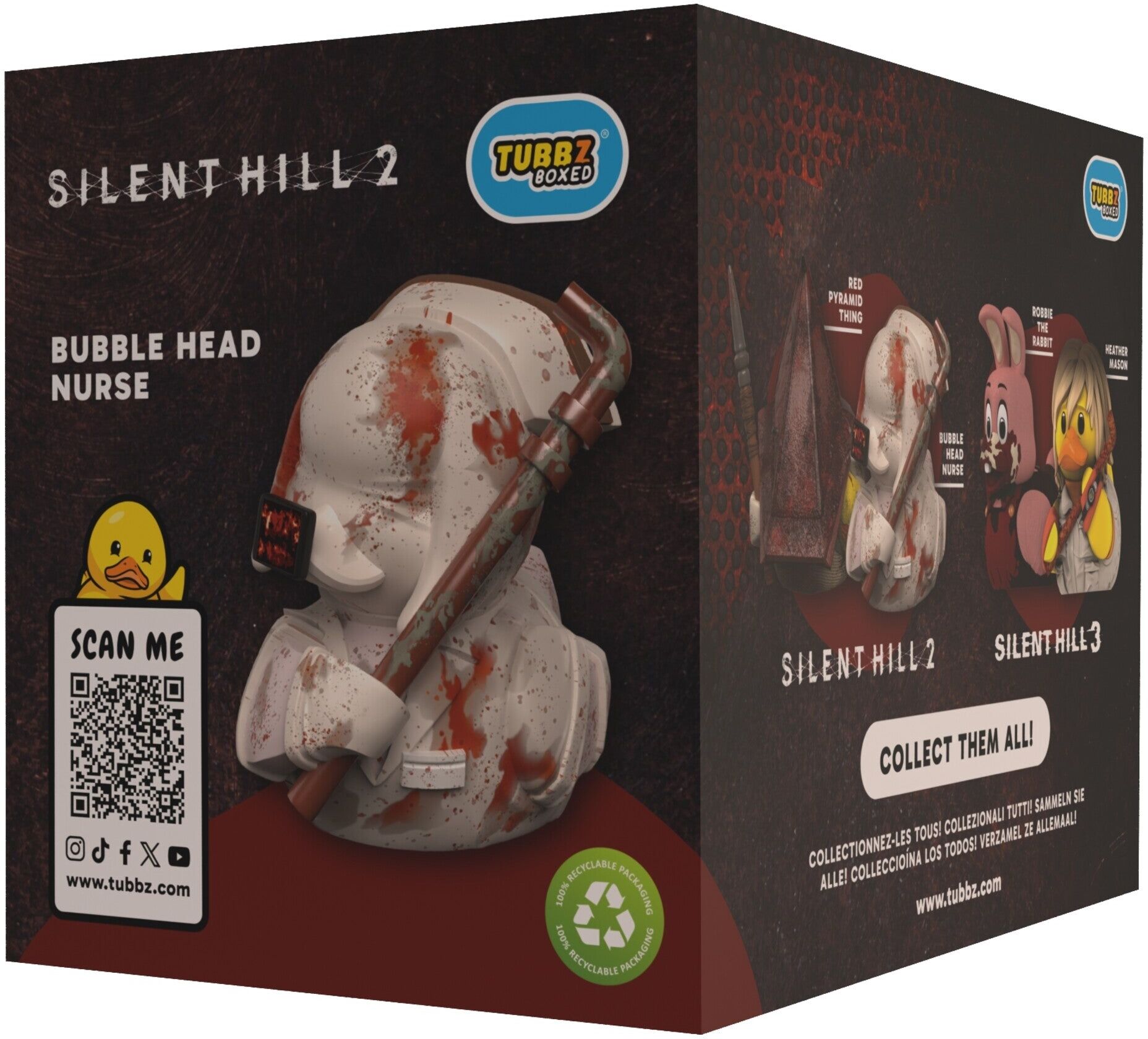 Silent Hill Bubble Head Nurse TUBBZ Boxed Edition - Official Numskull Merchandise