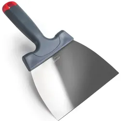 Lacor Schokoladentemperier-Spatel, Cake Design Utensilien, Silber
