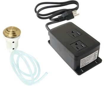 Kingston Gourmetier Dual Outlet Garbage Disposal Air Switch Kit