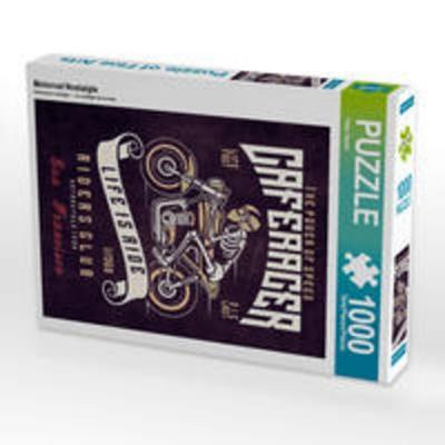 CALVENDO Puzzle Motorrad Nostalgie 1000 Teile Lege-Größe 48 x 64 cm Foto-Puzzle Bild von Peter Roder