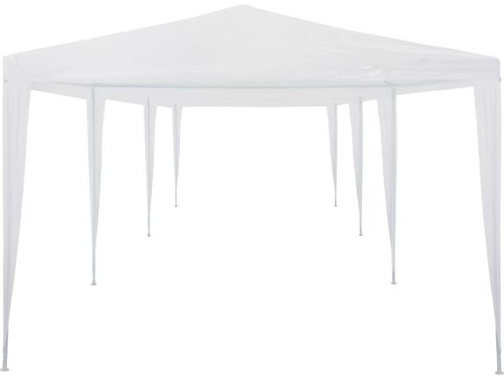 vidaXL Partyzelt 3x9 m PE Weiß