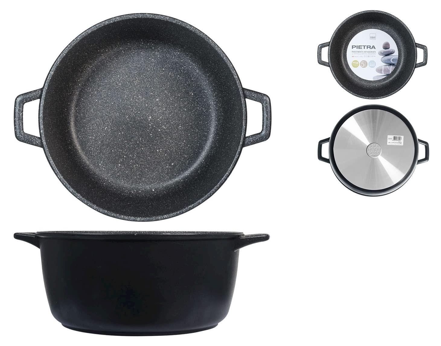 Solidchoice Hoge kookpan met antiaanbaklaag 32 cm