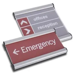 Türschild Hinweisschild A4 Schild Büroschild Alu