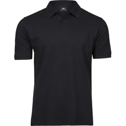 Tee Jays Herren Schweres Piqué Polo 1400 black M