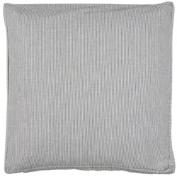 IB Laursen Boxkissenbezug Charlie mit dünnen Streifen, 45 x 45cm, Blau