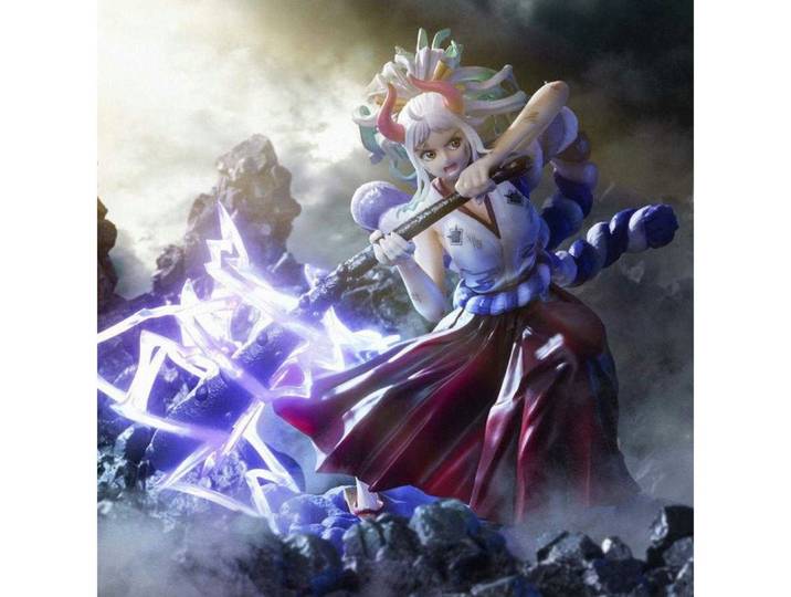 Bandai Tamashii Nations Sammelfigur FiguartsZERO Convention Exclusive One Piece Thunder Bagua Yamato Battl