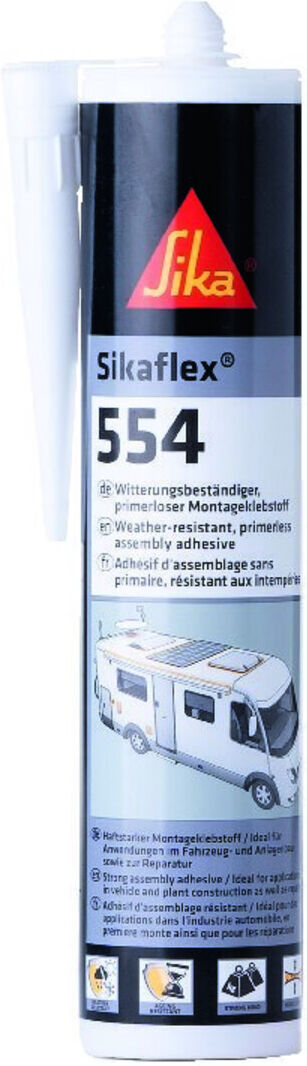 Sikaflex 554 weiß 300ml Kartusche (689366)