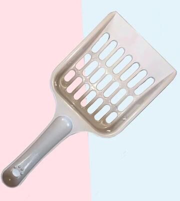 Inspire Essentials CleanScoop Cat Litter Shovel With Comfort Grip Handle 8