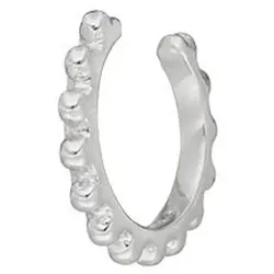LEAF - EARCUFF BUBBLES - silber