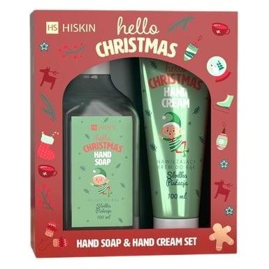 Hiskin Hiskinset Hello Christmas Hand Cream Sweet Pistachio 60ml Hand Soap Sweet Pistachio 200ml (60 ml) (65503837)