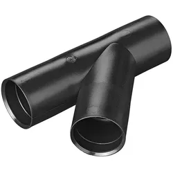 ProPlus 151015S Abwasserrohr Y-Stück PE schwarz im Blister steckbar