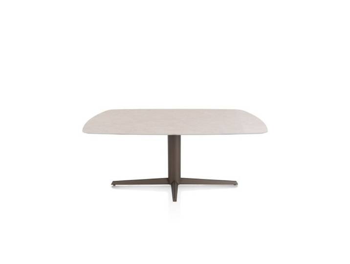XOOON Saluti Esstisch oval 180 x 105 cm Zentraler Sternfuß HPL