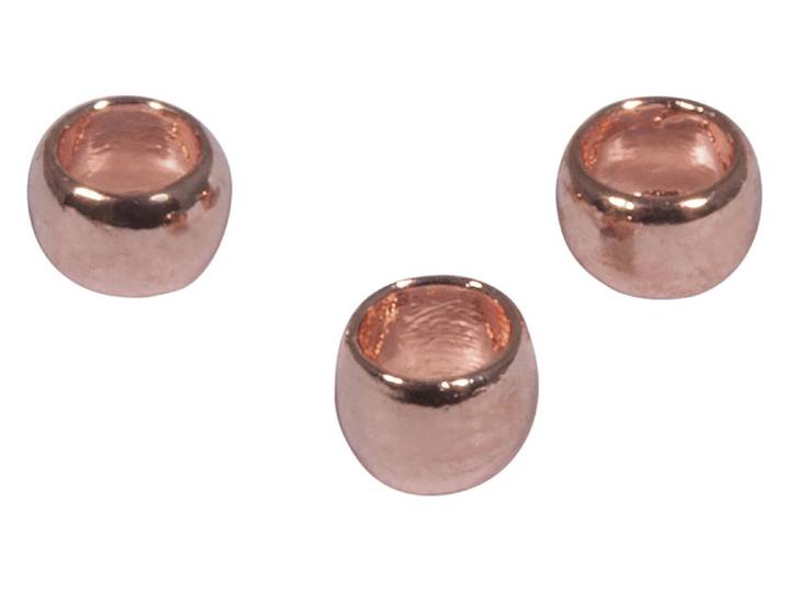Rayher Quetschperlen Roségold 35 Stück