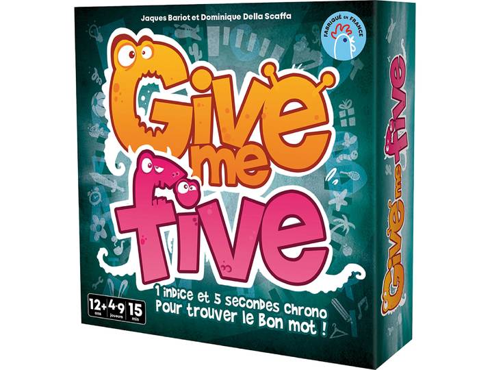 Give me five - Asmodee - Jeux de communication en équipe