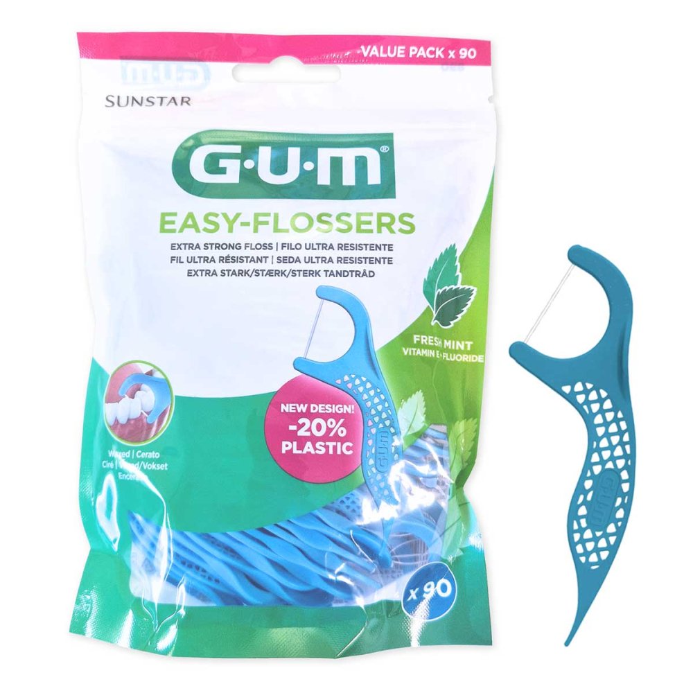 Sunstar Deutschland GmbH GUM EASY FLOSSERS, Zahnseidesticks, gewachst, mint 15888787