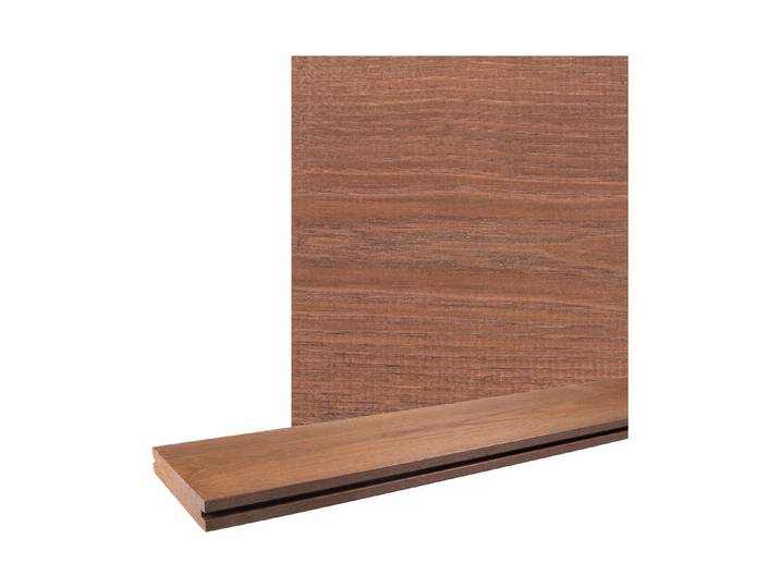 Terrassendiele Thermo Esche 4-S 2100 × 130 × 21 mm
