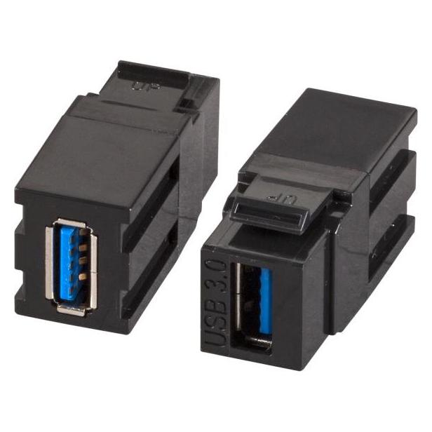 Tecline EFB-Elektronik EFB Keystone Einbauadapter USB3.0 A (Keystone Modul) (17000485)